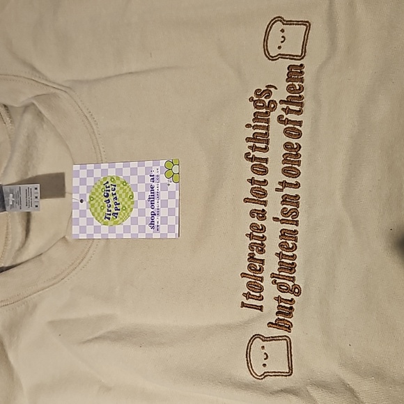 Gluten intolerant crew neck - Picture 2 of 2